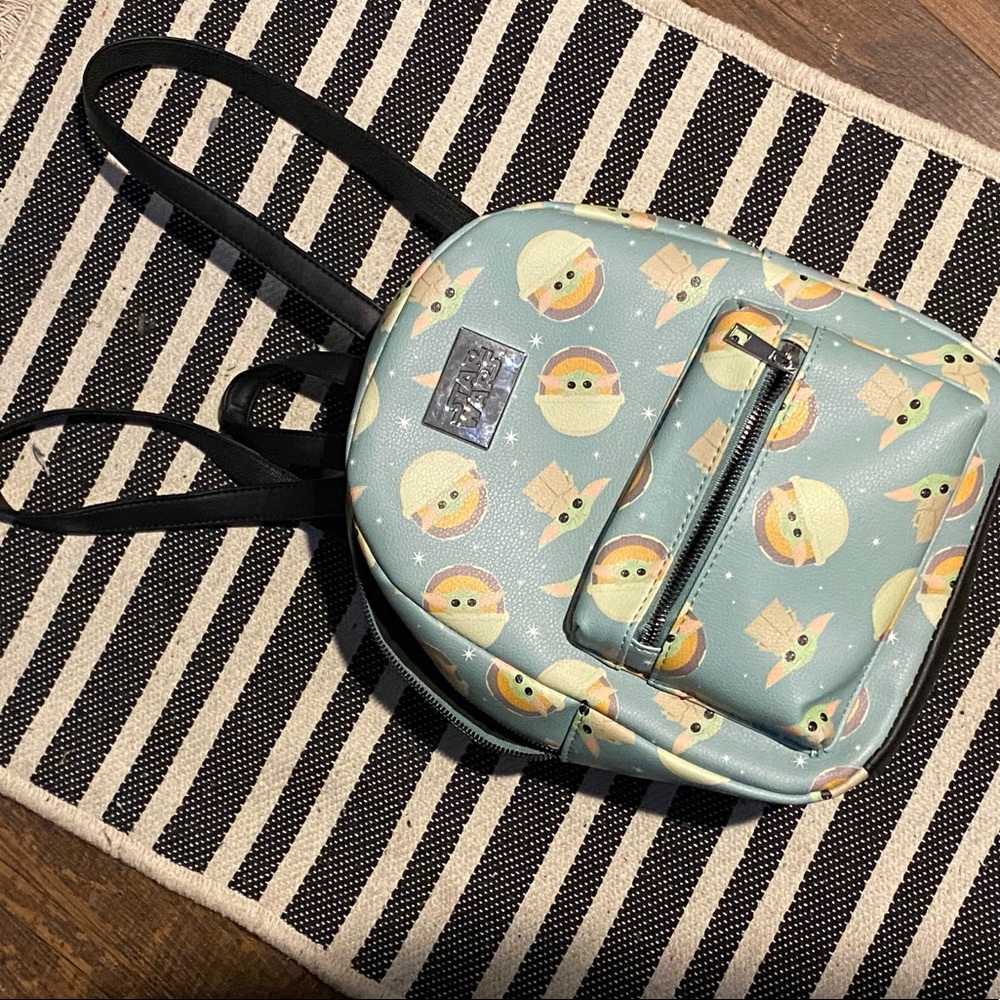 Loungefly Star Wars baby yoda grogu backpack style handbag